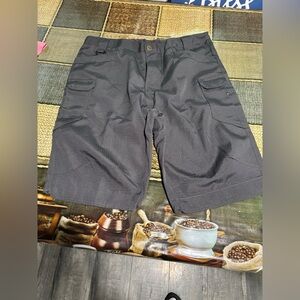 Men's Charcoal Cargo Shorts